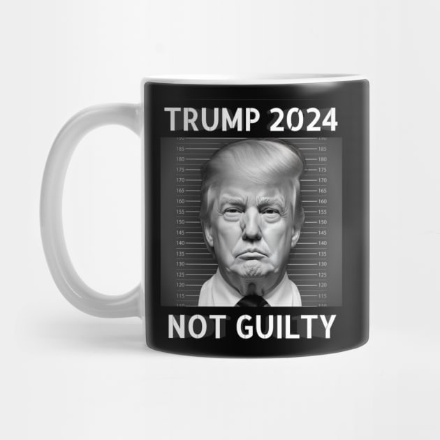 Trump 2024 not guilty by Banned Books Club